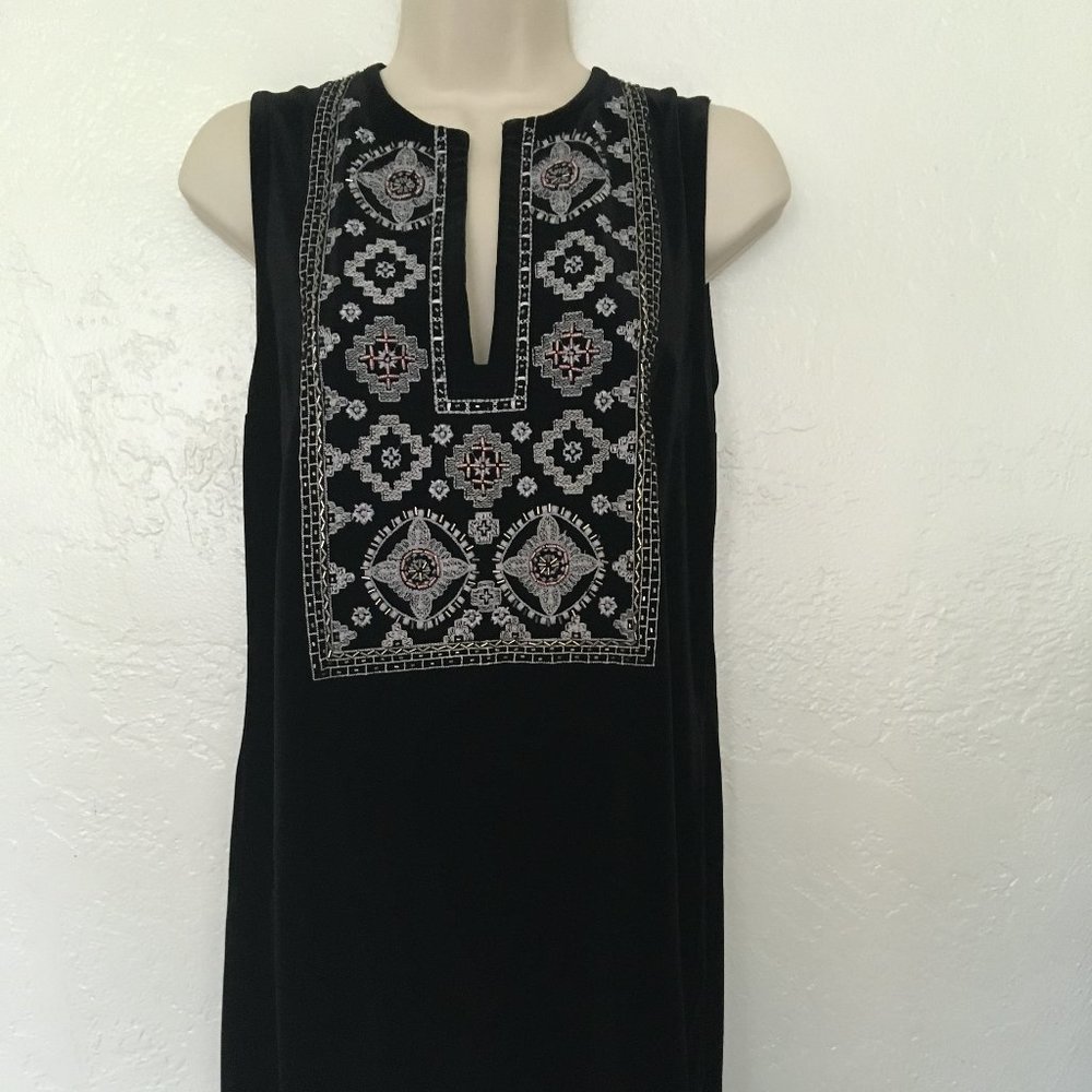 Abercrombie & Fitch Black Velvet Dress M NEW